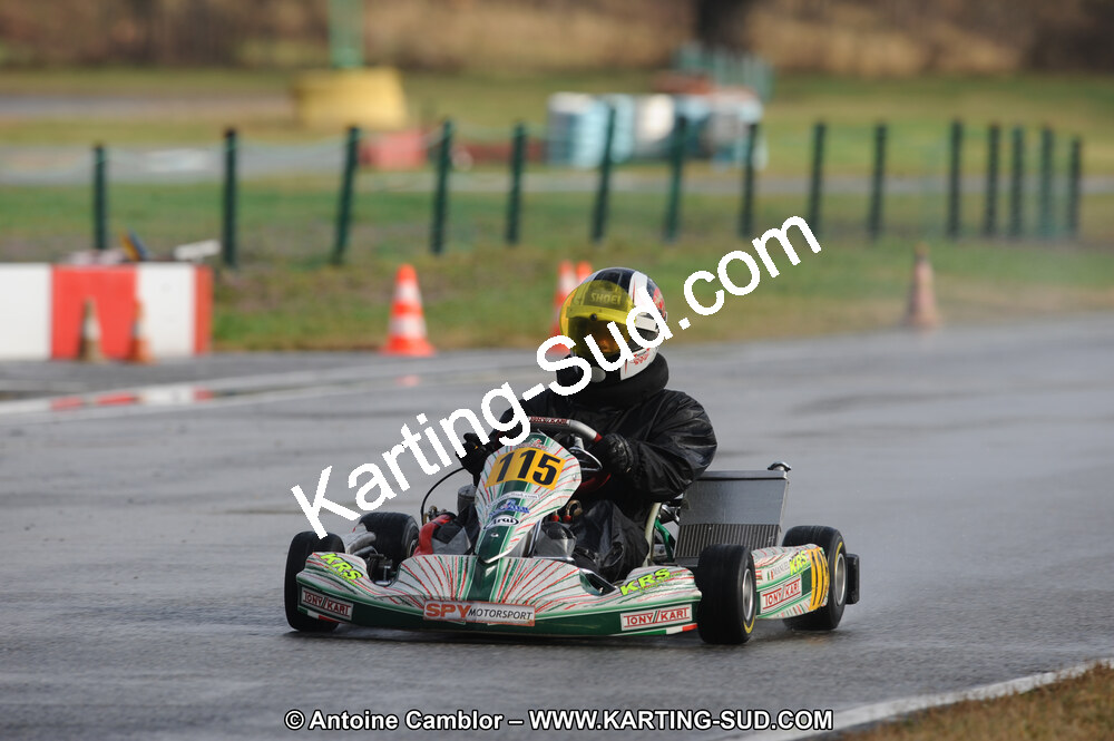 27/02/2011 : 1ère manche du Trophée Vincent Sanchez à Lavelanet (Photos Antoine Camblor) 2011 — karting
