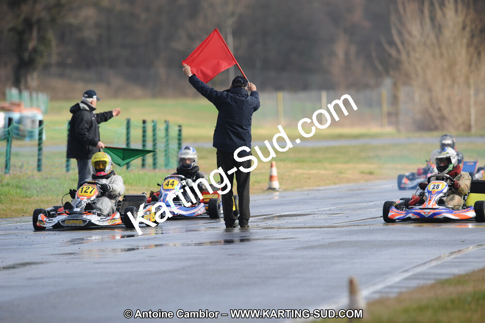 27/02/2011 : 1ère manche du Trophée Vincent Sanchez à Lavelanet (Photos Antoine Camblor) 2011 — karting