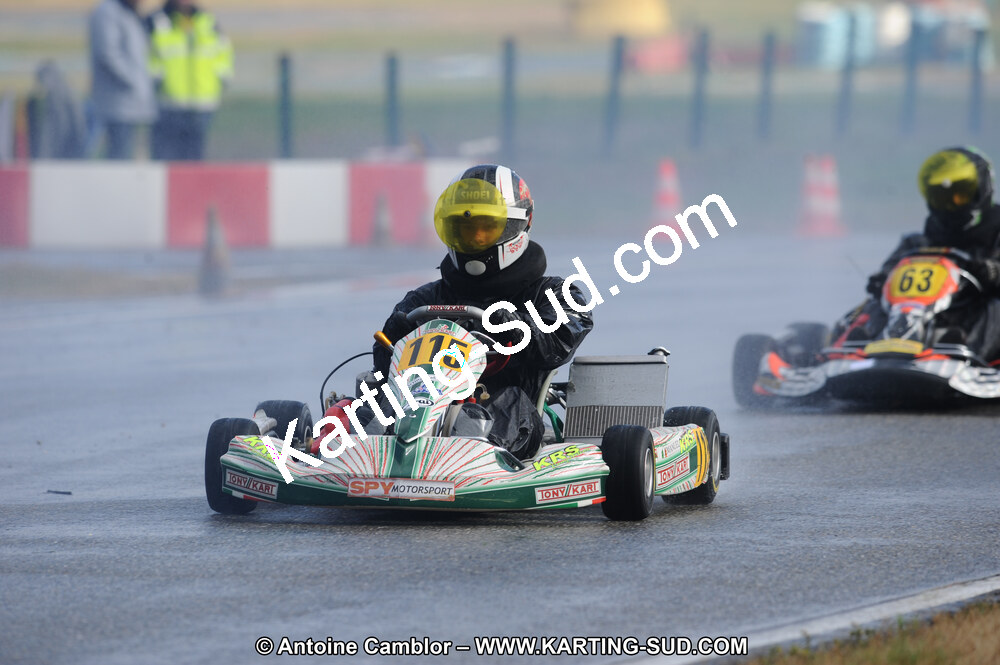 27/02/2011 : 1ère manche du Trophée Vincent Sanchez à Lavelanet (Photos Antoine Camblor) 2011 — karting