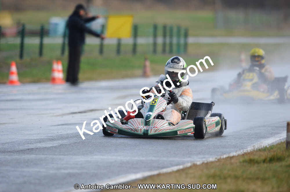 27/02/2011 : 1ère manche du Trophée Vincent Sanchez à Lavelanet (Photos Antoine Camblor) 2011 — karting