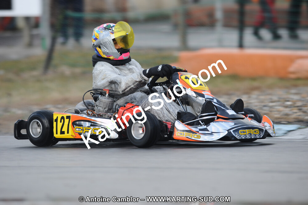 27/02/2011 : 1ère manche du Trophée Vincent Sanchez à Lavelanet (Photos Antoine Camblor) 2011 — karting