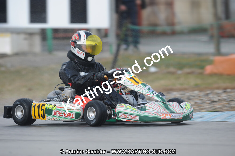 27/02/2011 : 1ère manche du Trophée Vincent Sanchez à Lavelanet (Photos Antoine Camblor) 2011 — karting