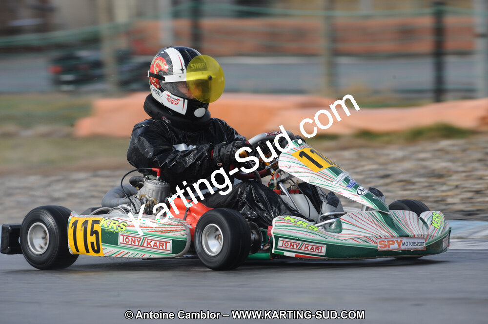 27/02/2011 : 1ère manche du Trophée Vincent Sanchez à Lavelanet (Photos Antoine Camblor) 2011 — karting