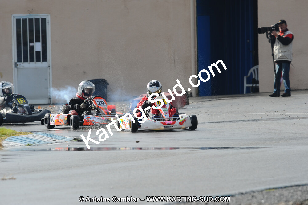 27/02/2011 : 1ère manche du Trophée Vincent Sanchez à Lavelanet (Photos Antoine Camblor) 2011 — karting