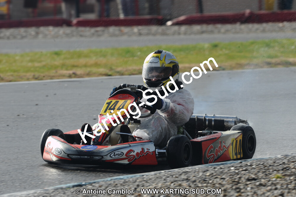 27/02/2011 : 1ère manche du Trophée Vincent Sanchez à Lavelanet (Photos Antoine Camblor) 2011 — karting