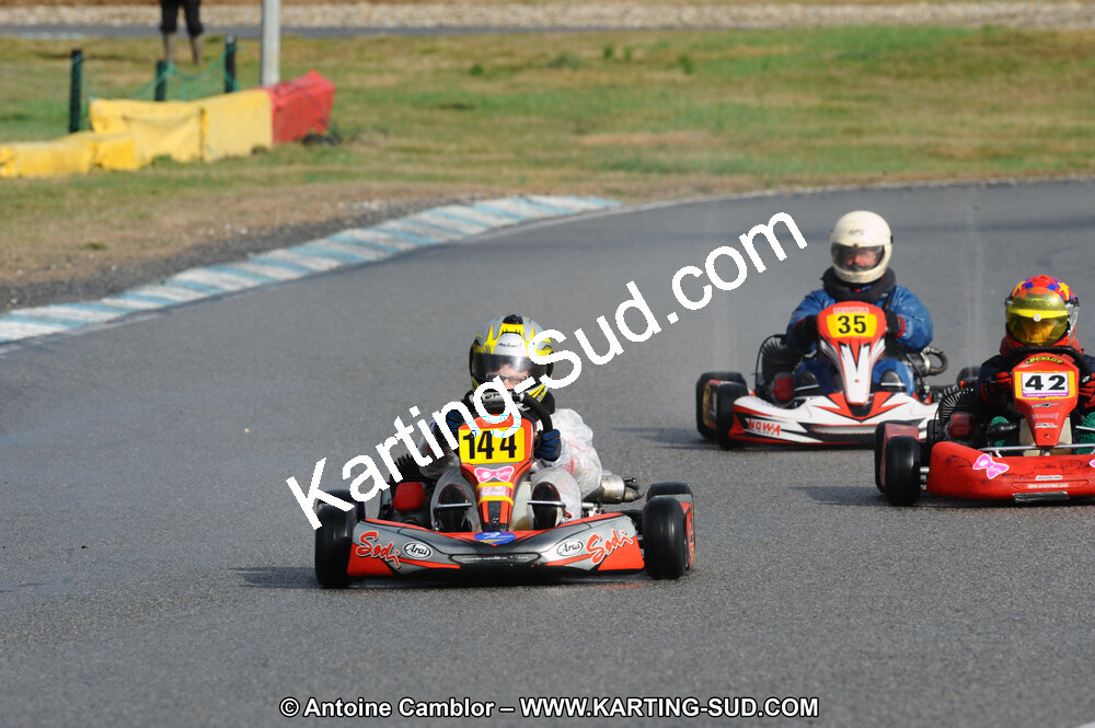 27/02/2011 : 1ère manche du Trophée Vincent Sanchez à Lavelanet (Photos Antoine Camblor) 2011 — karting
