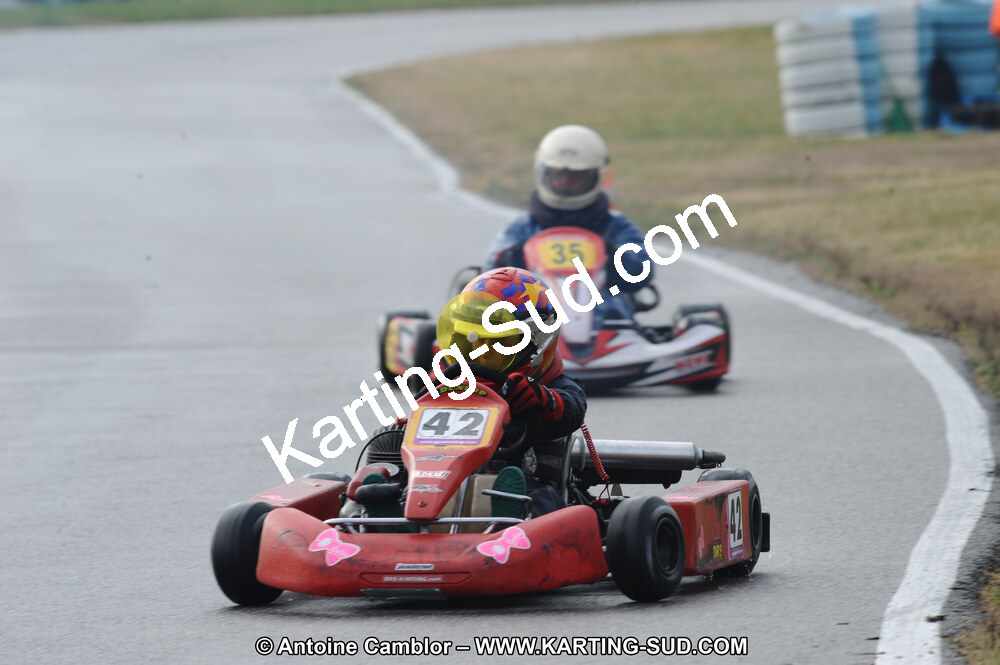 27/02/2011 : 1ère manche du Trophée Vincent Sanchez à Lavelanet (Photos Antoine Camblor) 2011 — karting