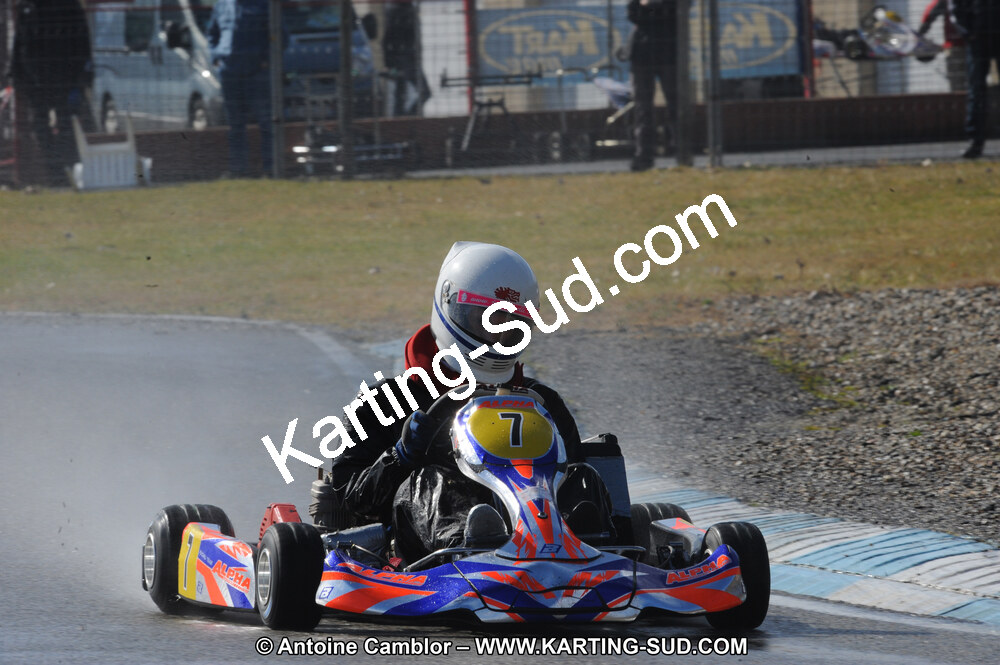 27/02/2011 : 1ère manche du Trophée Vincent Sanchez à Lavelanet (Photos Antoine Camblor) 2011 — karting