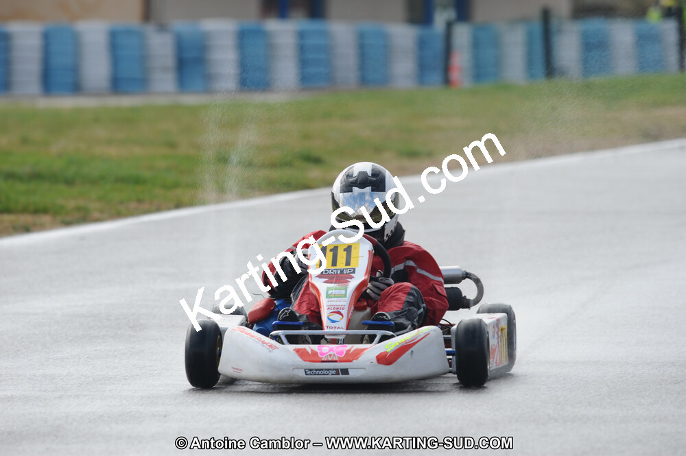 27/02/2011 : 1ère manche du Trophée Vincent Sanchez à Lavelanet (Photos Antoine Camblor) 2011 — karting