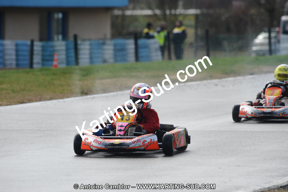 27/02/2011 : 1ère manche du Trophée Vincent Sanchez à Lavelanet (Photos Antoine Camblor) 2011 — karting