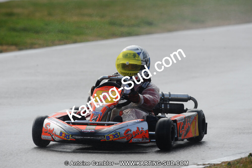 27/02/2011 : 1ère manche du Trophée Vincent Sanchez à Lavelanet (Photos Antoine Camblor) 2011 — karting
