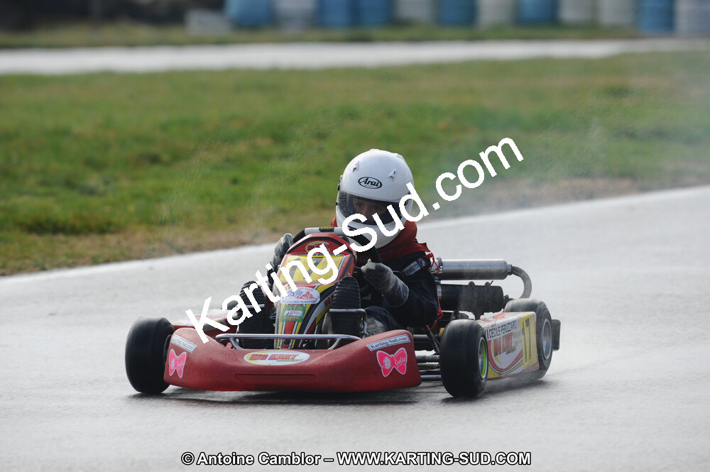 27/02/2011 : 1ère manche du Trophée Vincent Sanchez à Lavelanet (Photos Antoine Camblor) 2011 — karting