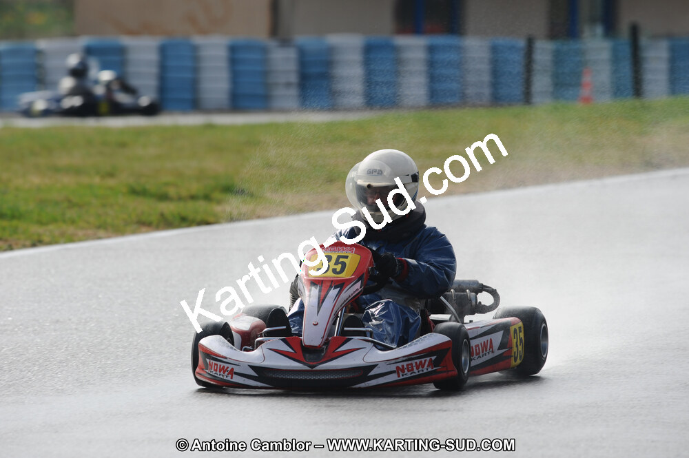 27/02/2011 : 1ère manche du Trophée Vincent Sanchez à Lavelanet (Photos Antoine Camblor) 2011 — karting