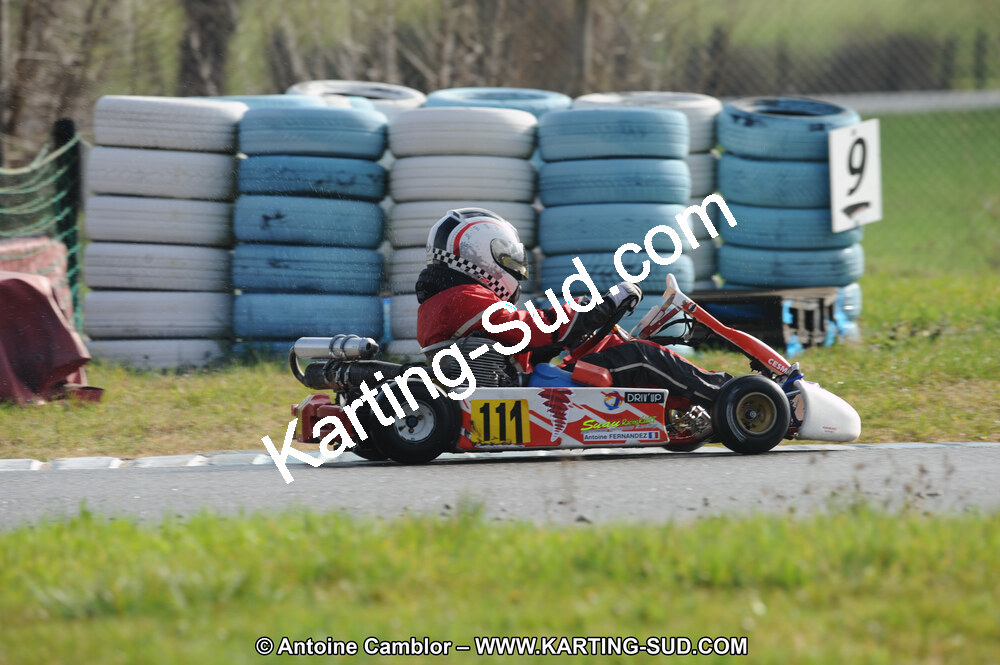 27/02/2011 : 1ère manche du Trophée Vincent Sanchez à Lavelanet (Photos Antoine Camblor) 2011 — karting