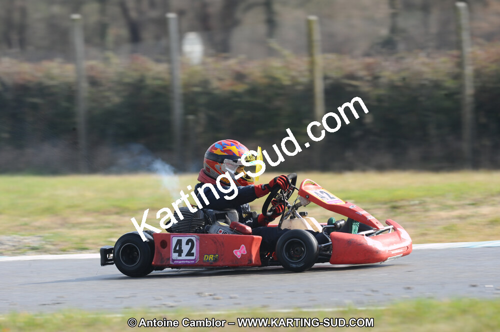 27/02/2011 : 1ère manche du Trophée Vincent Sanchez à Lavelanet (Photos Antoine Camblor) 2011 — karting