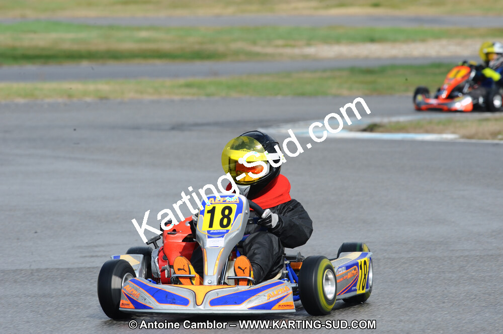 27/02/2011 : 1ère manche du Trophée Vincent Sanchez à Lavelanet (Photos Antoine Camblor) 2011 — karting