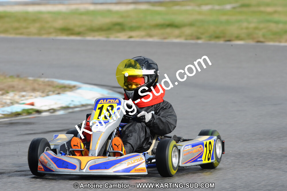 27/02/2011 : 1ère manche du Trophée Vincent Sanchez à Lavelanet (Photos Antoine Camblor) 2011 — karting