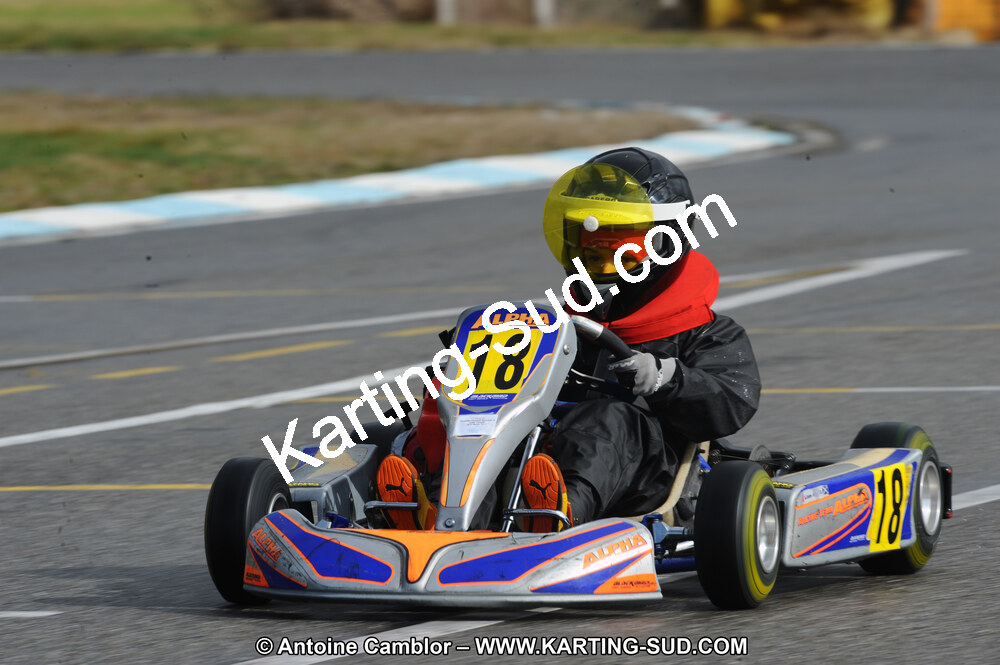 27/02/2011 : 1ère manche du Trophée Vincent Sanchez à Lavelanet (Photos Antoine Camblor) 2011 — karting