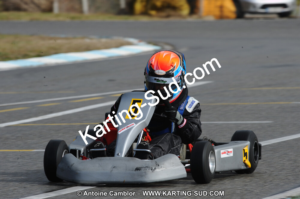 27/02/2011 : 1ère manche du Trophée Vincent Sanchez à Lavelanet (Photos Antoine Camblor) 2011 — karting