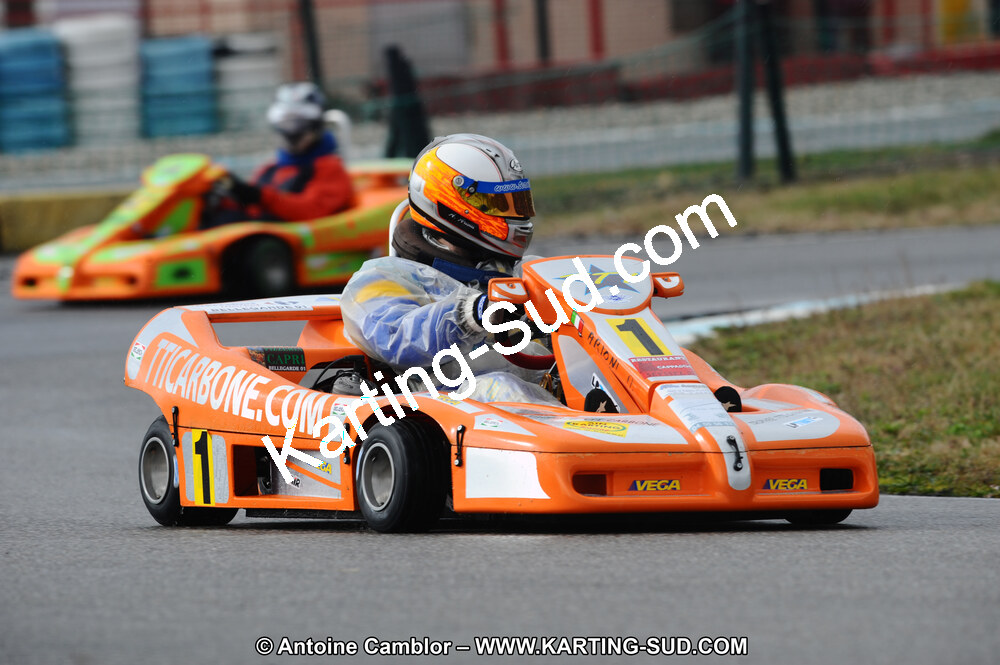 27/02/2011 : 1ère manche du Trophée Vincent Sanchez à Lavelanet (Photos Antoine Camblor) 2011 — karting