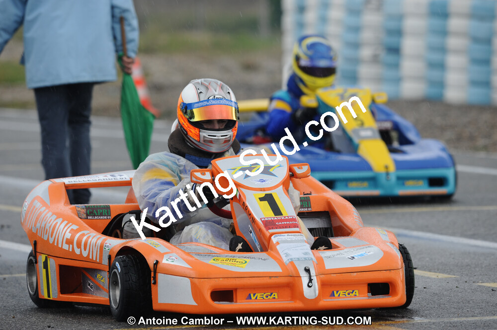 27/02/2011 : 1ère manche du Trophée Vincent Sanchez à Lavelanet (Photos Antoine Camblor) 2011 — karting