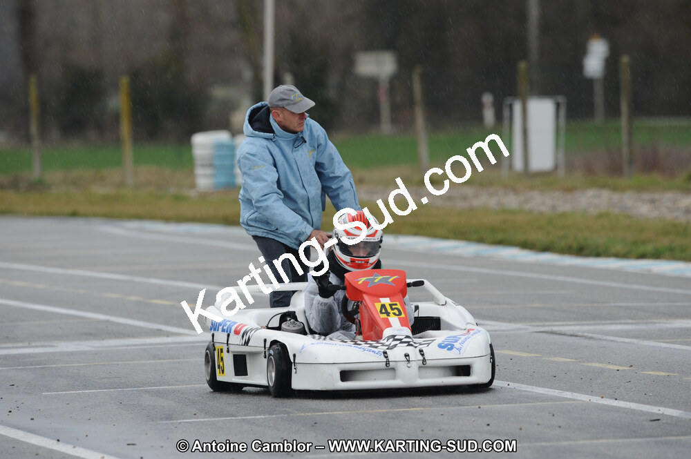 27/02/2011 : 1ère manche du Trophée Vincent Sanchez à Lavelanet (Photos Antoine Camblor) 2011 — karting