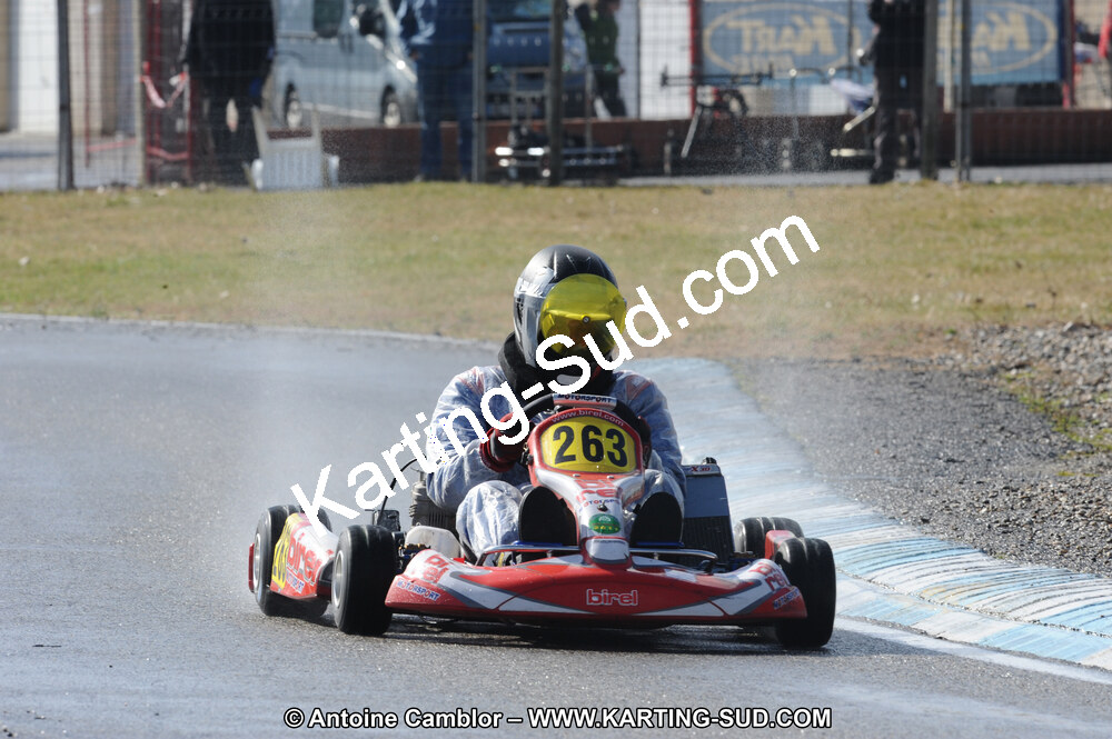 27/02/2011 : 1ère manche du Trophée Vincent Sanchez à Lavelanet (Photos Antoine Camblor) 2011 — karting