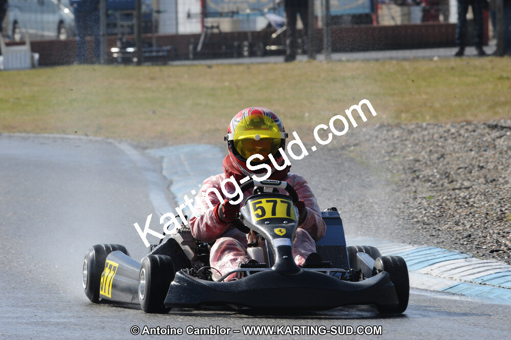 27/02/2011 : 1ère manche du Trophée Vincent Sanchez à Lavelanet (Photos Antoine Camblor) 2011 — karting