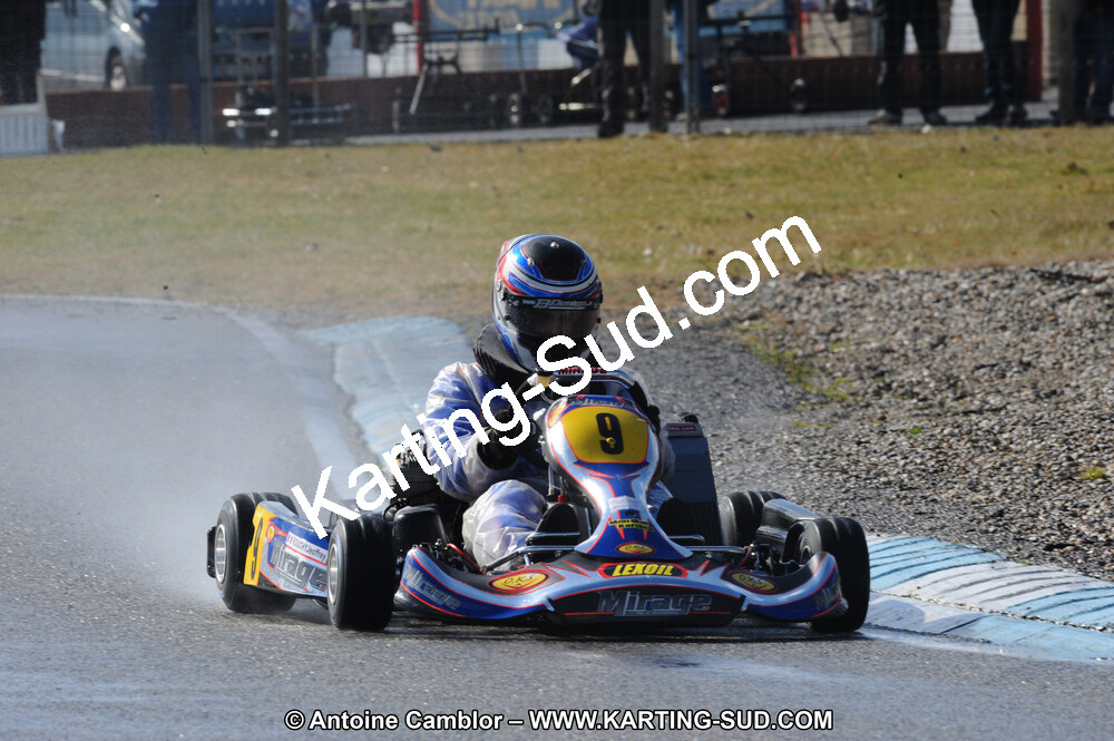 27/02/2011 : 1ère manche du Trophée Vincent Sanchez à Lavelanet (Photos Antoine Camblor) 2011 — karting