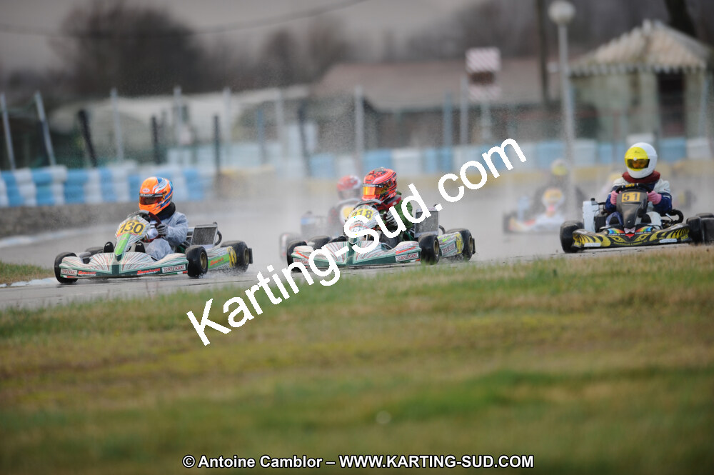 27/02/2011 : 1ère manche du Trophée Vincent Sanchez à Lavelanet (Photos Antoine Camblor) 2011 — karting