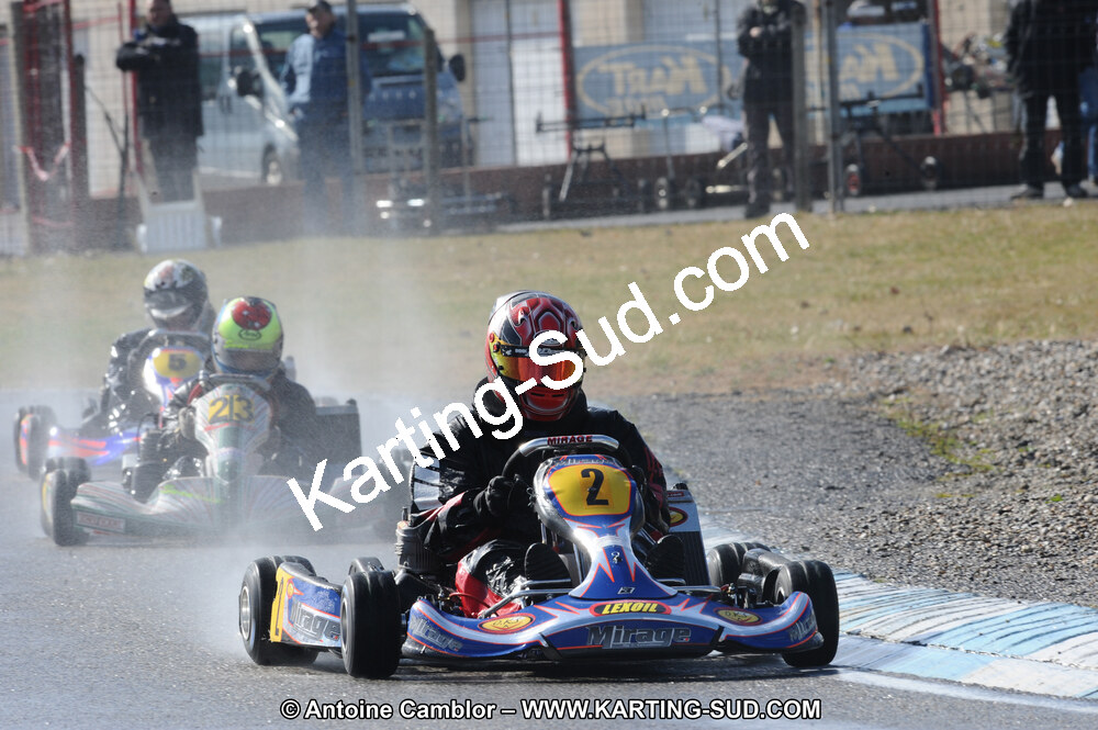 27/02/2011 : 1ère manche du Trophée Vincent Sanchez à Lavelanet (Photos Antoine Camblor) 2011 — karting
