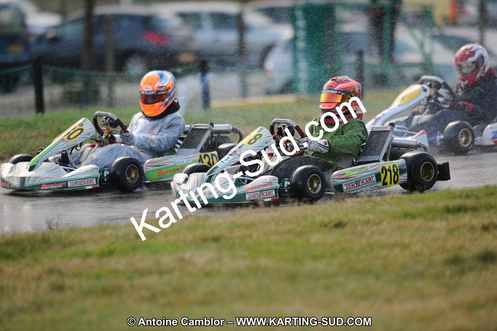 27/02/2011 : 1ère manche du Trophée Vincent Sanchez à Lavelanet (Photos Antoine Camblor) 2011 — karting