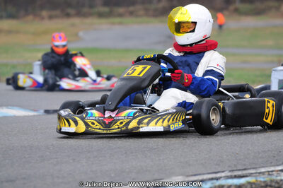 27/02/2011 : 1ère manche du Trophée Vincent Sanchez à Lavelanet (Photos Julien Déjean) 2011 — karting