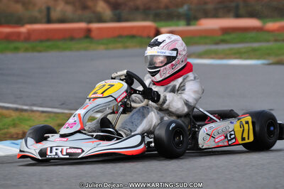 27/02/2011 : 1ère manche du Trophée Vincent Sanchez à Lavelanet (Photos Julien Déjean) 2011 — karting