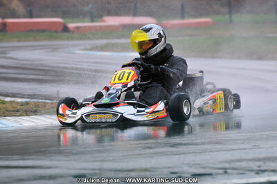 27/02/2011 : 1ère manche du Trophée Vincent Sanchez à Lavelanet (Photos Julien Déjean) 2011 — karting