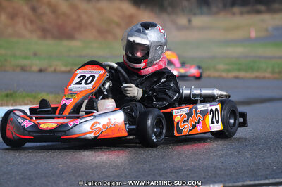 27/02/2011 : 1ère manche du Trophée Vincent Sanchez à Lavelanet (Photos Julien Déjean) 2011 — karting
