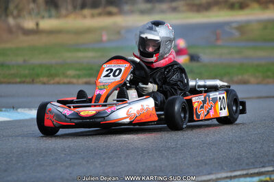 27/02/2011 : 1ère manche du Trophée Vincent Sanchez à Lavelanet (Photos Julien Déjean) 2011 — karting