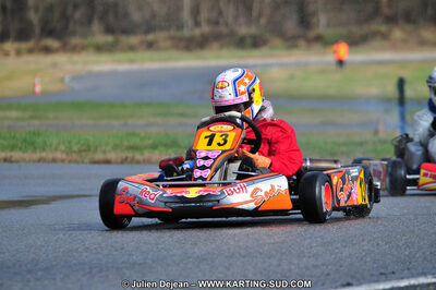 27/02/2011 : 1ère manche du Trophée Vincent Sanchez à Lavelanet (Photos Julien Déjean) 2011 — karting