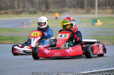 27/02/2011 : 1ère manche du Trophée Vincent Sanchez à Lavelanet (Photos Julien Déjean) 2011 — karting