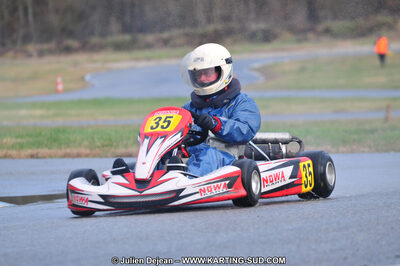 27/02/2011 : 1ère manche du Trophée Vincent Sanchez à Lavelanet (Photos Julien Déjean) 2011 — karting