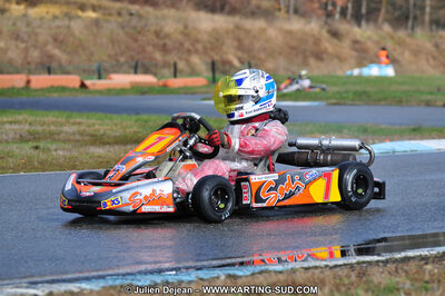 27/02/2011 : 1ère manche du Trophée Vincent Sanchez à Lavelanet (Photos Julien Déjean) 2011 — karting
