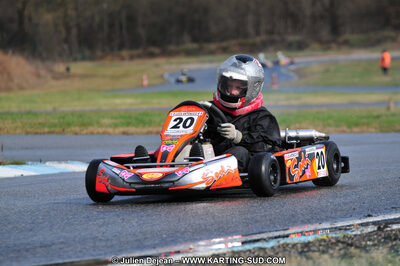 27/02/2011 : 1ère manche du Trophée Vincent Sanchez à Lavelanet (Photos Julien Déjean) 2011 — karting