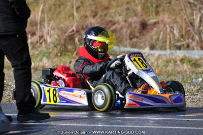27/02/2011 : 1ère manche du Trophée Vincent Sanchez à Lavelanet (Photos Julien Déjean) 2011 — karting
