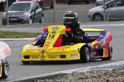 27/02/2011 : 1ère manche du Trophée Vincent Sanchez à Lavelanet (Photos Julien Déjean) 2011 — karting