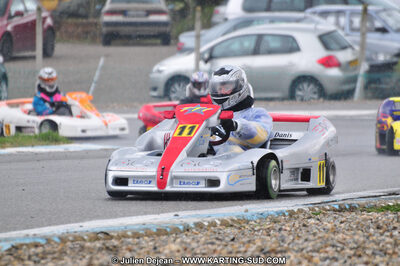 27/02/2011 : 1ère manche du Trophée Vincent Sanchez à Lavelanet (Photos Julien Déjean) 2011 — karting