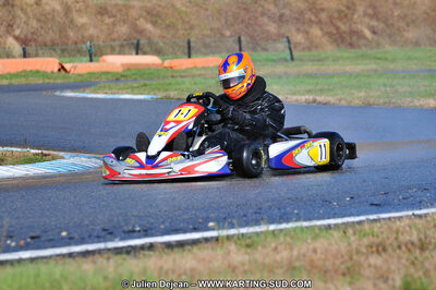 27/02/2011 : 1ère manche du Trophée Vincent Sanchez à Lavelanet (Photos Julien Déjean) 2011 — karting