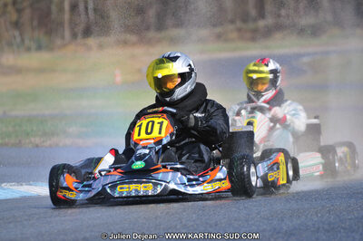 27/02/2011 : 1ère manche du Trophée Vincent Sanchez à Lavelanet (Photos Julien Déjean) 2011 — karting