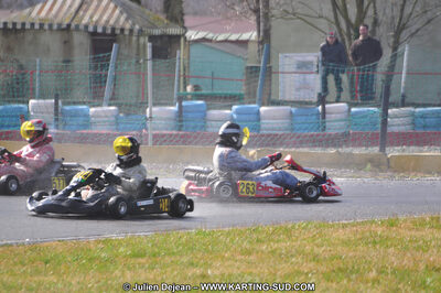 27/02/2011 : 1ère manche du Trophée Vincent Sanchez à Lavelanet (Photos Julien Déjean) 2011 — karting