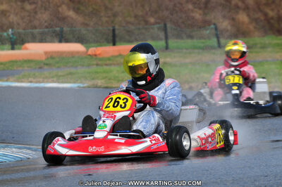 27/02/2011 : 1ère manche du Trophée Vincent Sanchez à Lavelanet (Photos Julien Déjean) 2011 — karting