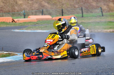 27/02/2011 : 1ère manche du Trophée Vincent Sanchez à Lavelanet (Photos Julien Déjean) 2011 — karting